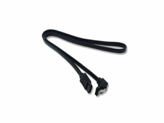 Cable data PremiumCord 0.45m SATA 3.0 data cable, 6GBs, metal latch, 90°