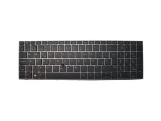 Notebook keyboard HP EU for HP ZBook 15 G5, 15 G6, ZBook 17 G5, 17 G6
