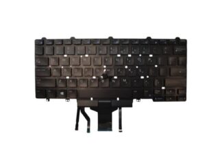 Notebook keyboard Dell US for Latitude E5450, E5470, E7450, E7470, 7480, 7490