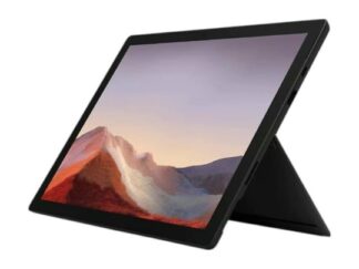 Notebook Microsoft Surface Pro 7 Matte Black (without keyboard) (8GB) (256GB) (Touchscreen)