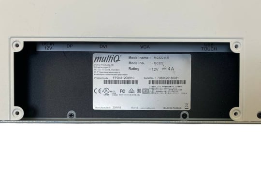 Monitor MultiQ MQ322 (without stand) (Touchscreen) – Obrázok 5