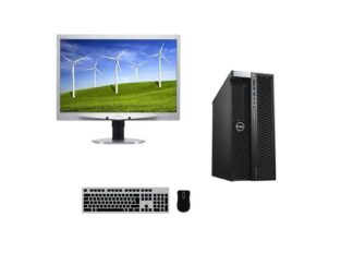 PC set Dell Precision 5820 (Radeon RX Vega 56 8GB) + Monitor Philips 240P4Q
