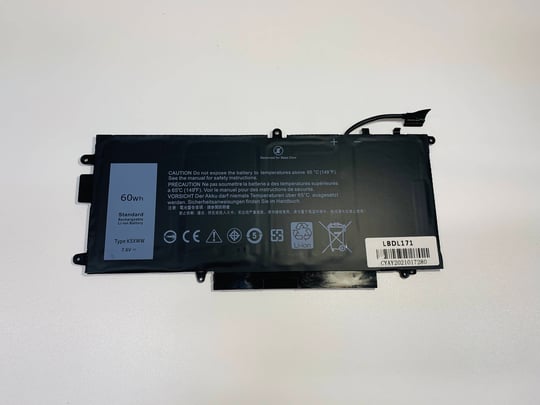 Notebook batéria Replacement for Dell Latitude 5289 2-in-1, 7389 2-in-1, 7390 2-in-1, E5289 2-in-1, L3180 Series (PN: K5XWW) – Obrázok 4