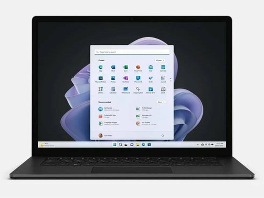 Notebook Microsoft Surface Laptop 5 Matte Black (13.5) (16GB) (512GB) (Touchscreen)